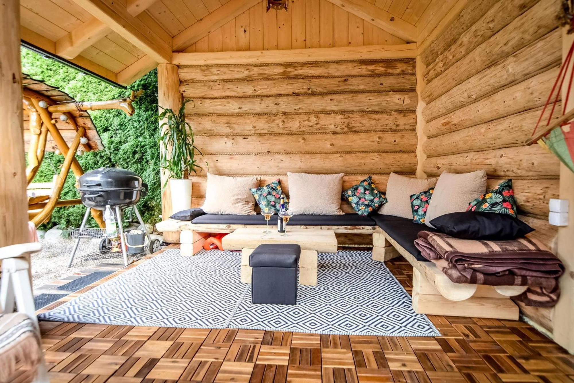 Ciukrowa Chatka Sauna & Jacuzzi Poronin Extérieur photo